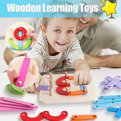 Wooden Creative Learning Toy - V R Toys